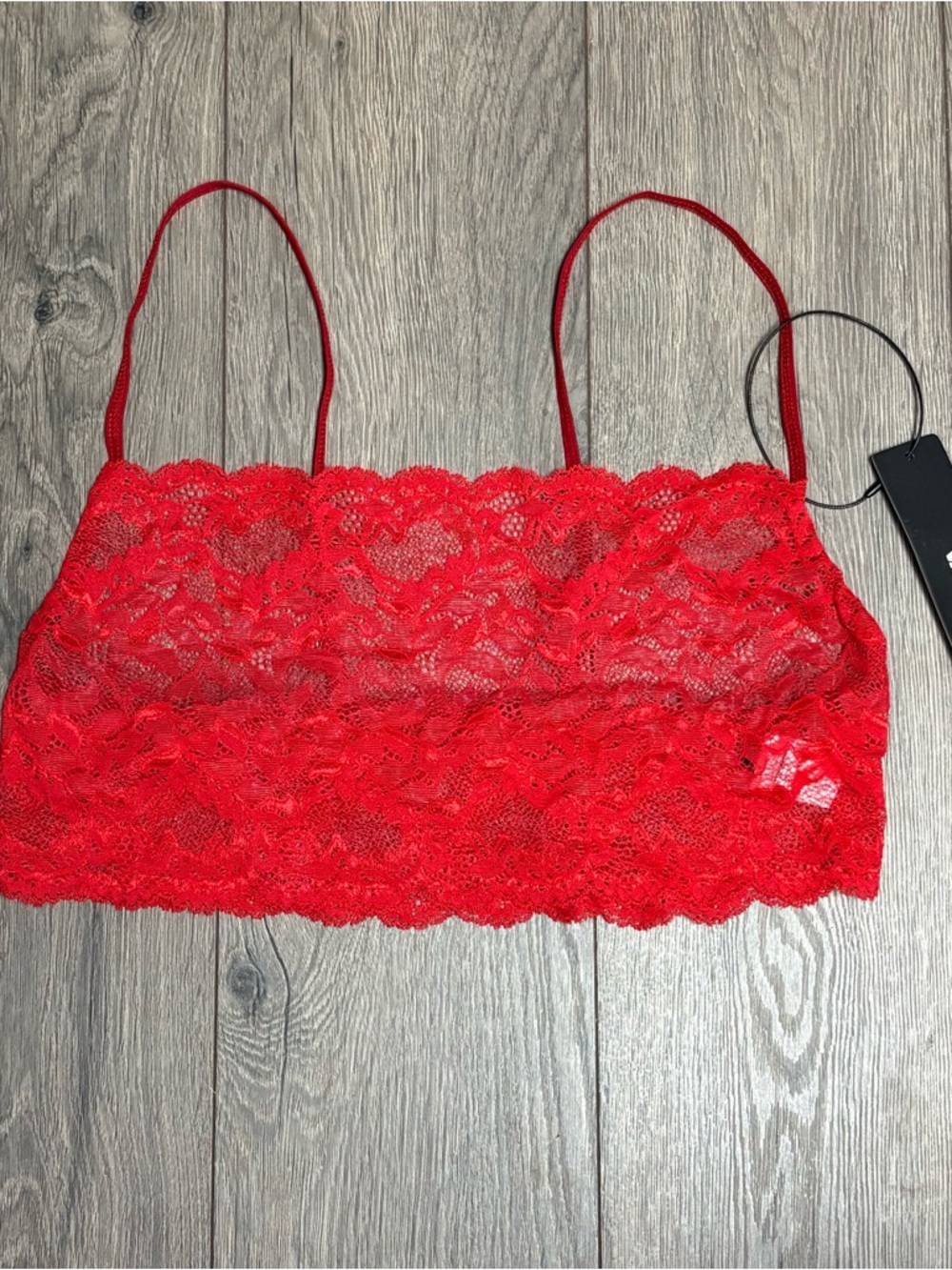 Fashion Nova Red Lace Bralette
